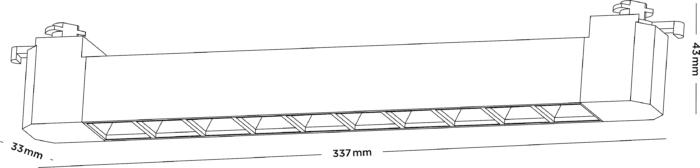 Spot Module LED para Trilho 20W - Image 3